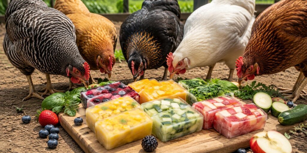 Snacks for chickens