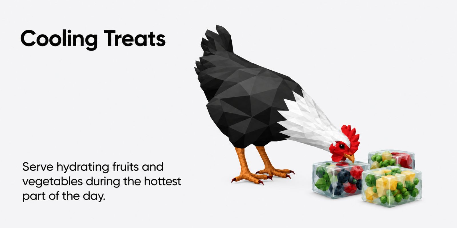 Summer chicken care